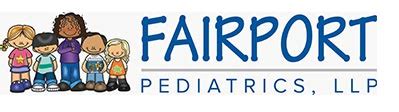 Fairport pediatrics - About FAIRPORT PEDIATRICS. Fairport Pediatrics is a pediatrician established in Fairport, New York specializing in pediatrics. The NPI number of Fairport Pediatrics is 1972568699 and was assigned on April 2006. The practitioner's primary taxonomy code is 208000000X. The provider is registered …